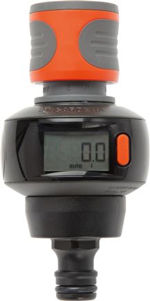 Gardena-Wassermengenzähler, 2 bis 30 l/min