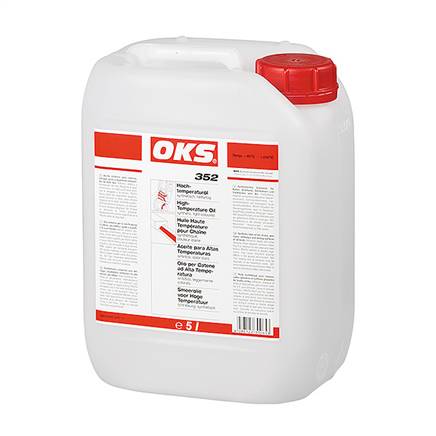 OKS 352, Hochtemperaturöl hellfarbig, 5 l Kanister (DIN 51)
