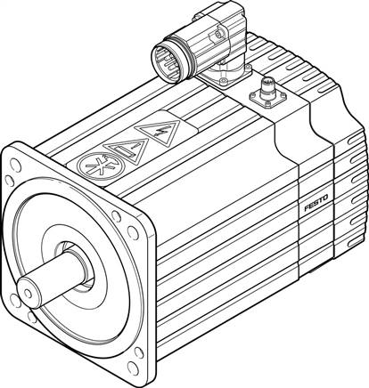 FESTO EMMS-AS-190-M-HS-AS (1584934) Servomotor