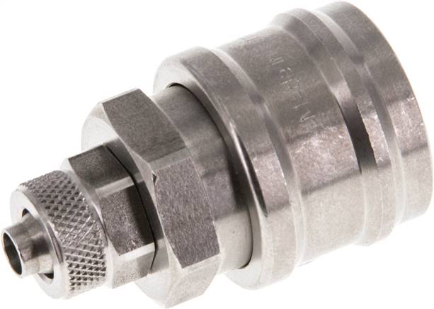 Schnellkupplung (NW7,2) 8x6mm Schlauch, Edelstahl