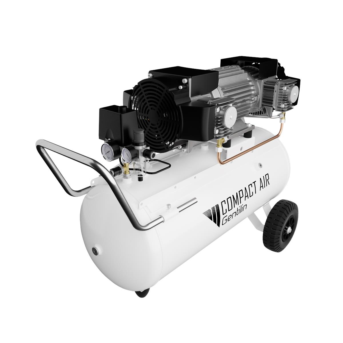 Gentilin ölfreier Kompressor ESK480/100 – Das leise Power-Paket