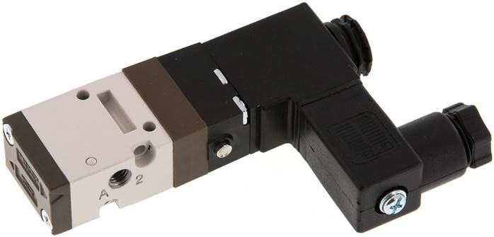 3/2-Wege Magnetventil, M 5, Federrückstellung (NO), 12 V=