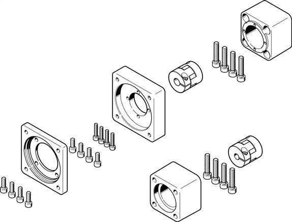 FESTO EAMM-A-D40-60H (1454242) Axialbausatz