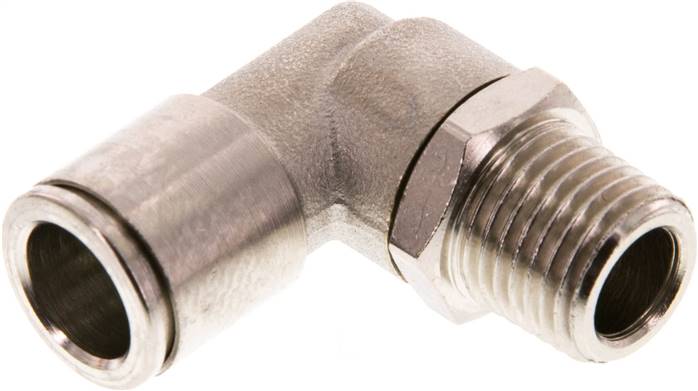 Winkel-Steckanschluss R 1/4"-10mm, IQS-MSV (Hochtemperatur), Dichtung FKM