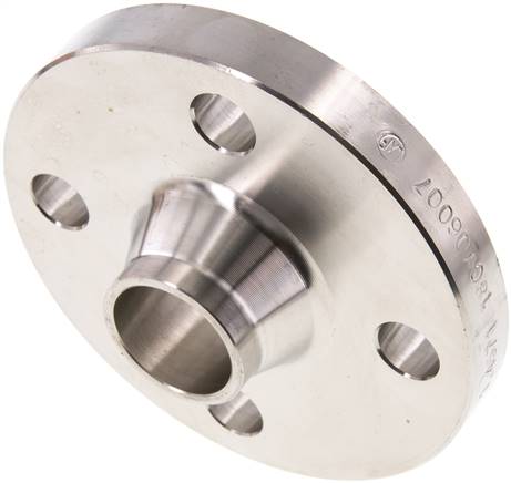 Vorschweißflansch DN25-PN40 (DIN/EN), DIN 2635 & EN 1092-1 (Typ 11), 33,7mm, 1.4