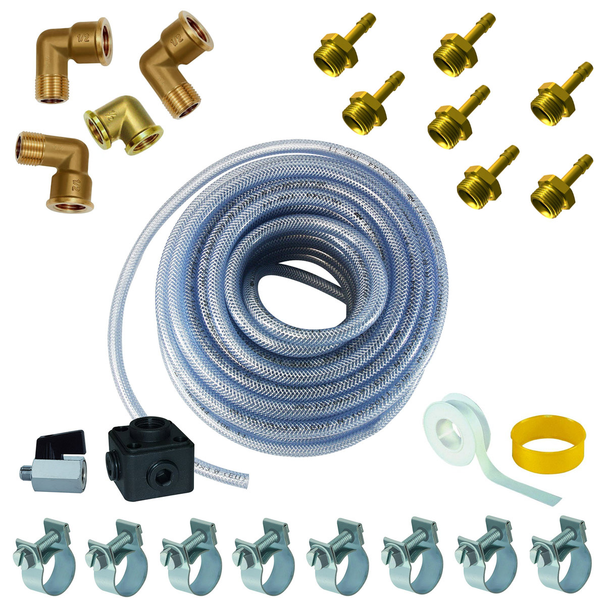 DF-Kondensat-Sammelleitung für 3 Anschlüsse