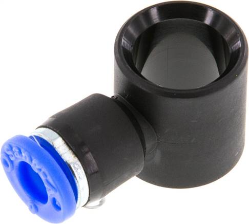 Steckanschluss, L-Ringstück G 1/4"-6mm, IQS-Standard