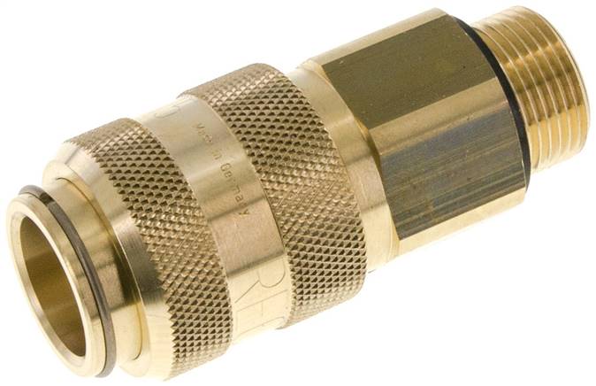 Schnellkupplung (NW15) G 3/4"(AG), Messing