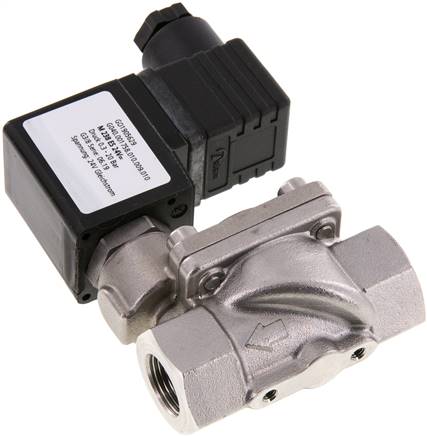 2/2-Wege ES-Magnetventil G 3/8", 0,3 - 20 bar, stromlos geöffnet (NO) 24VAC