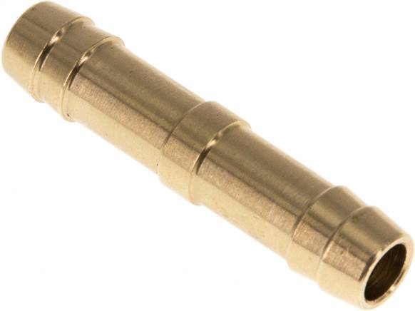 Schlauchverbindungsrohr 9 (3/8")mm-9 (3/8")mm, Messing