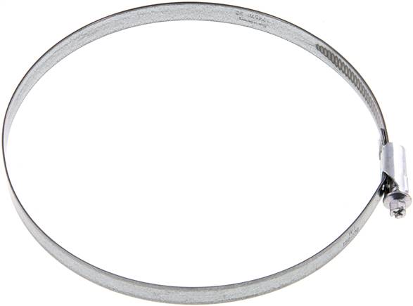 12mm Schlauchschelle 150 - 170mm, Stahl verzinkt (W1) (NORMA)