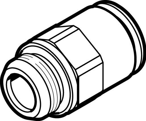 FESTO NPQM-D-G14-Q10-P10 (558666) Steckverschraubung