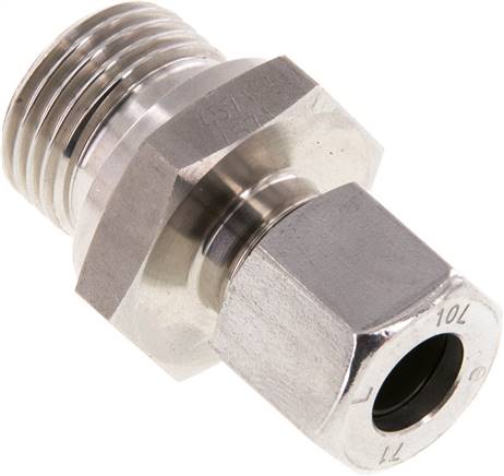 Gerade Schneidringverschr. G 1/2"-10 L (M16x1,5), 1.4571