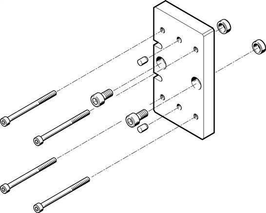 FESTO HAPG-85 (537183) Adapterbausatz