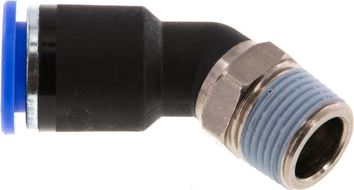 45°-Steckanschluss R 3/8"-12mm, IQS-Standard