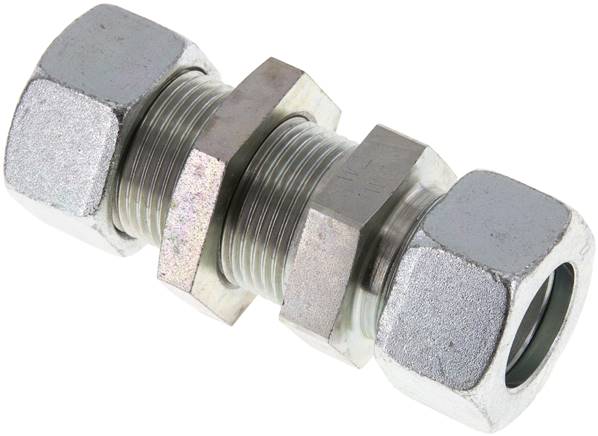 Schott-Schneidringverschraubung 22 L (M30x2), Stahl verzinkt