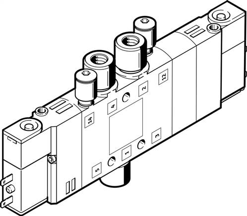 FESTO CPE10-M1BH-5/3BS-QS4-B (533152) Magnetventil