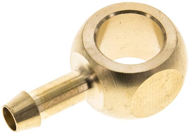 Ringstück für L-Gewindetülle G 1/4"-6 (1/4")mm, Messing