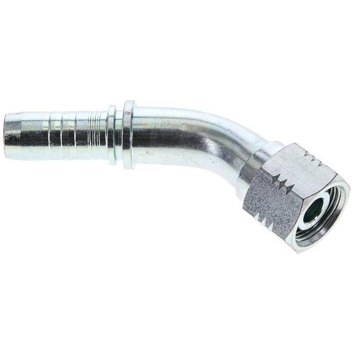 Pressanschluss DKO-L (45°), M 22 x 1,5 (15 L), DN 16