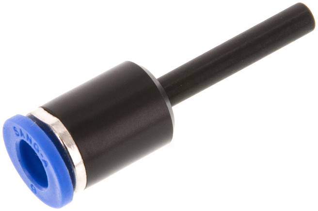 Reduzierung 4mm Stecknippel x 6mm Schlauch, IQS-Standard