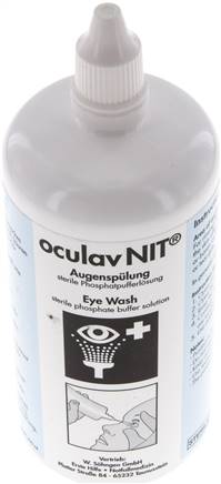 Augenspülung, 250 ml Sterillösung in Druckspülflasche