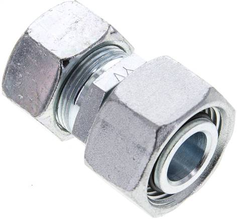 Reduziereinsatz 22 L-18 L (M26x1,5), Stahl verzinkt, mit Dichtkegel und O-Ring
