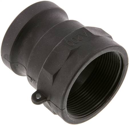 Kamlock-Stecker (A) Rp 2"(IG), Polypropylen