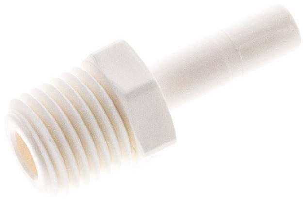 Einschraubtülle NPT 1/4"-1/4" (6,35 mm) Stecknippel, IQS-LE (EPDM-Dichtung)