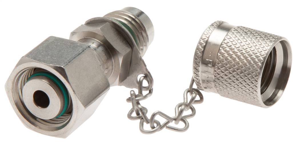 Messanschluss M16x2, 38 S-Dichtkegel, 1.4571