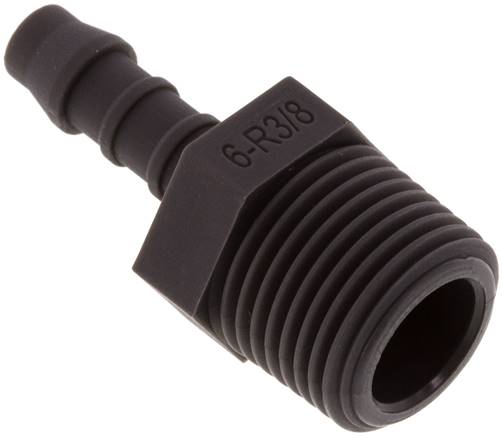Gewindetülle R 3/8"-6 (1/4")mm, PA 6