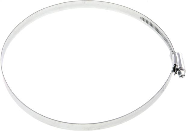 12mm Schlauchschelle 160 - 180mm, Stahl verzinkt (W1) (IDEAL)