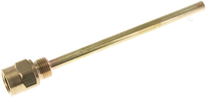 Schutzrohr zum Einschrauben (G 1/2"), 200mm, Cu-Legierung Typ TR 20012 CU