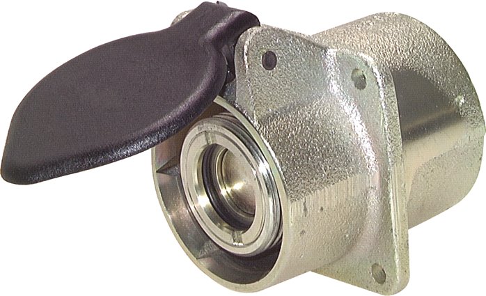 Hydraulik-Abreißkupplung, Festhälfte, 15 L (M22x1,5)