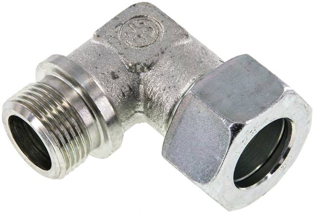 Winkel-Schneidringverschraub. G 3/4"-22 L (M30x2), Stahl verzinkt