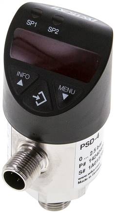 elektronischer Druckschalter, 0 bis 6 bar, G 1/4" (AG), 4-20mA - Standard