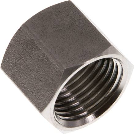 Überwurfmutter 1.4571, G 1/2", 6 / 9 / 13 mm, Edelstahl