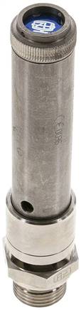 TÜV-Sicherheitsventil G 1/2" (DN10), 43,00 bar, 1.4401
