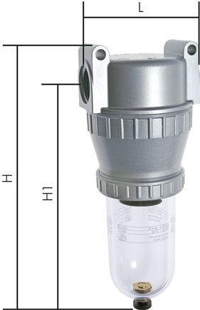 STANDARD-Filter, G 1", Standard 5