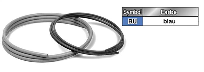 SMC TRS1065BU-100 SMC Weichnylon-Schlauch, blau