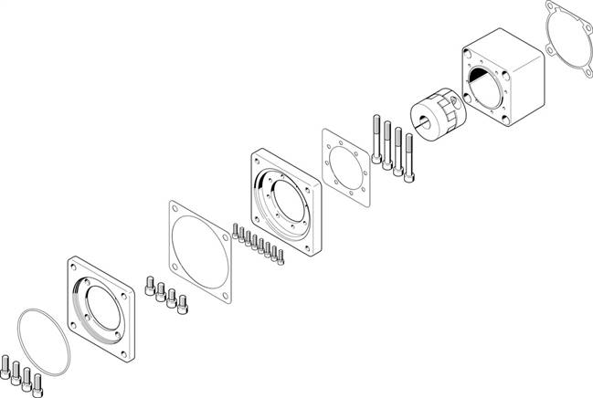 FESTO EAMM-A-D100-120G-S1 (2946765) Axialbausatz