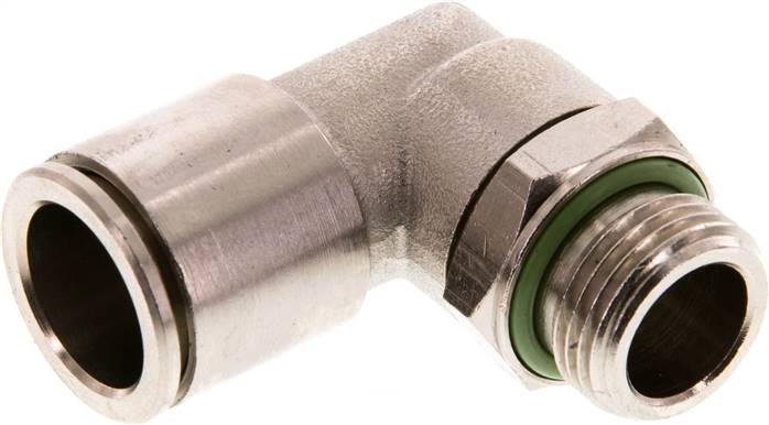 Winkel-Steckanschluss G 3/8"-14mm, IQS-MSV (Hochtemperatur), Dichtung FKM
