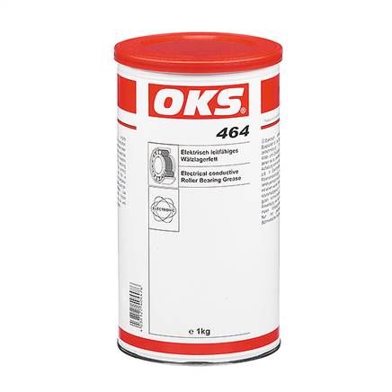 OKS 464 - Wälzlagerfett elektr. leitend, 1 kg Dose