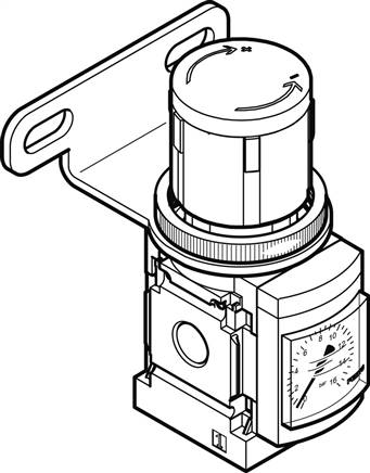 FESTO MS4-LR-1/8-D6-WR (543520) Druckregelventil