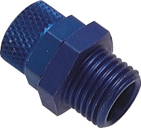 Gerade Verschraubung G 1/8"-8x6mm, Aluminium