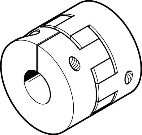 FESTO EAMC-67-62-24-32 (1485796) Kupplung