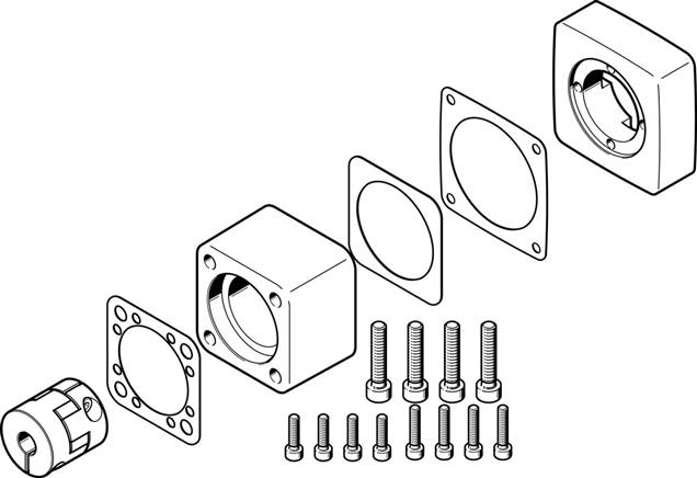 FESTO EAMM-A-D40-60P-S1 (2151519) Axialbausatz