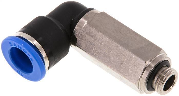 Winkel-Steckanschluss, lang G 1/8"-10mm, IQS-Standard