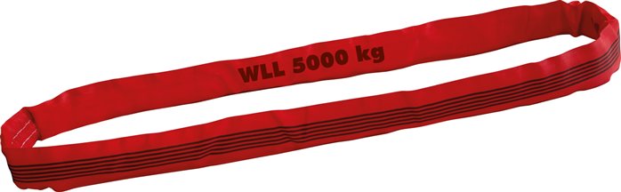 Rundschlinge EN 1492-2, Nutzlänge 5m, WLL 5000kg