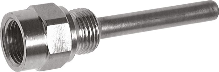 Schutzrohr zum Einschrauben (G 1/2"), 200mm, Cu-Legierung Typ TR 20012 CU
