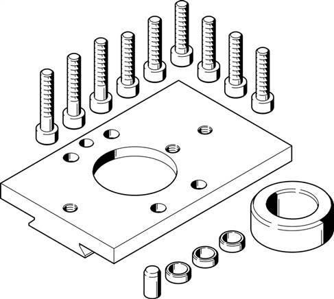 FESTO HMSV-26 (177766) Adapterbausatz
